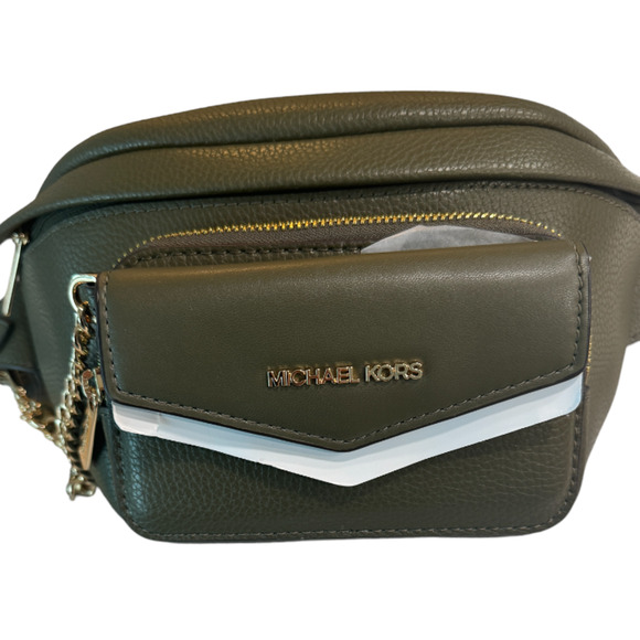 Michael Michael Kors - Large Pebbled Leather 2-in-1 Sling Pack - Picture 11 of 13